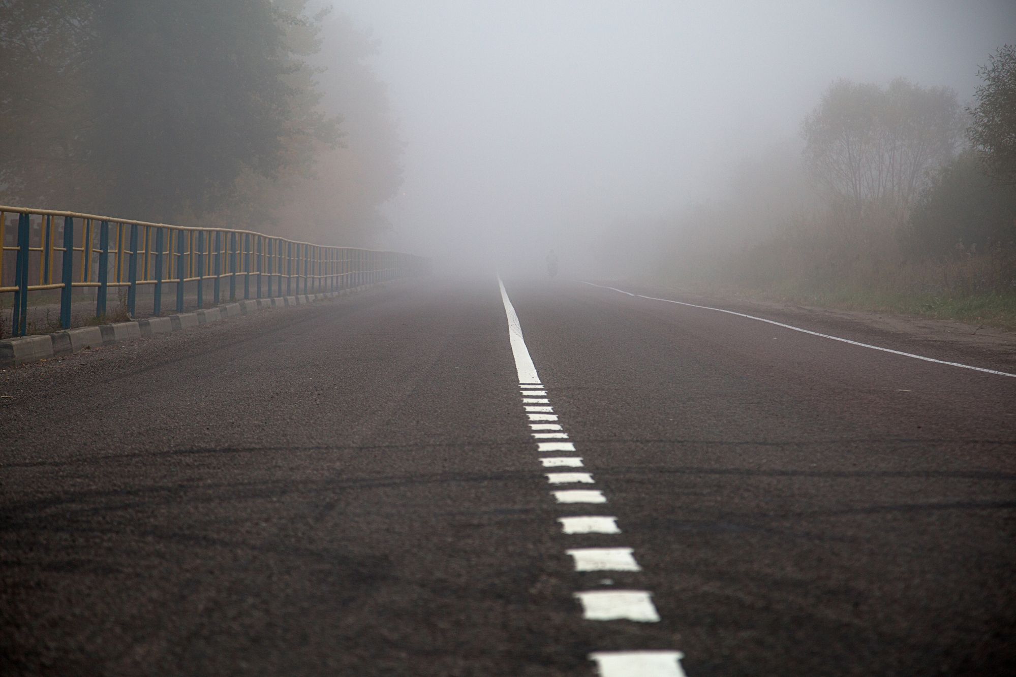 Tips for driving in fog - B Importance of being patient and cautious.