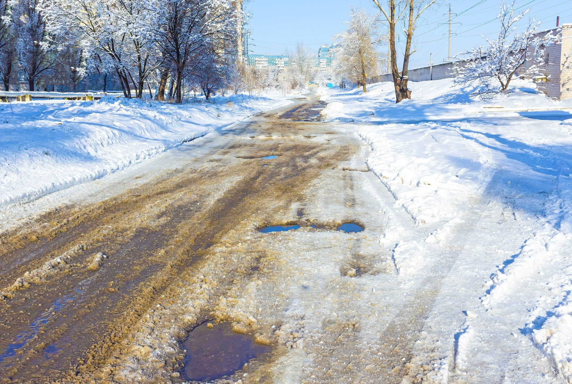 Why Are Potholes More Common During Winter?